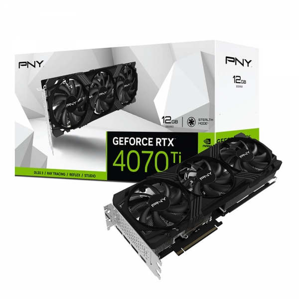 PNY GeForce RTX 4070 Ti 12GB LED 三风扇VERTO款-PNY 必恩威亚太有限公司