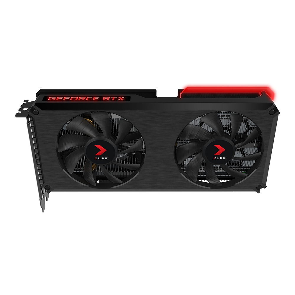 PNY GeForce RTX™ 3060 Ti 8G XLR8 Gaming REVEL EPIC-X RGB™  双风扇 REVEL (LHR)